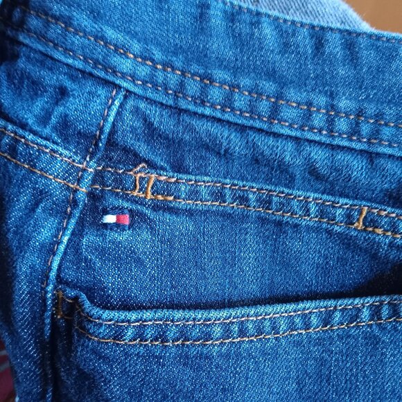 Tommy Hilfiger Women's Shorts 16 Blue Denim Jean - Picture 3 of 4
